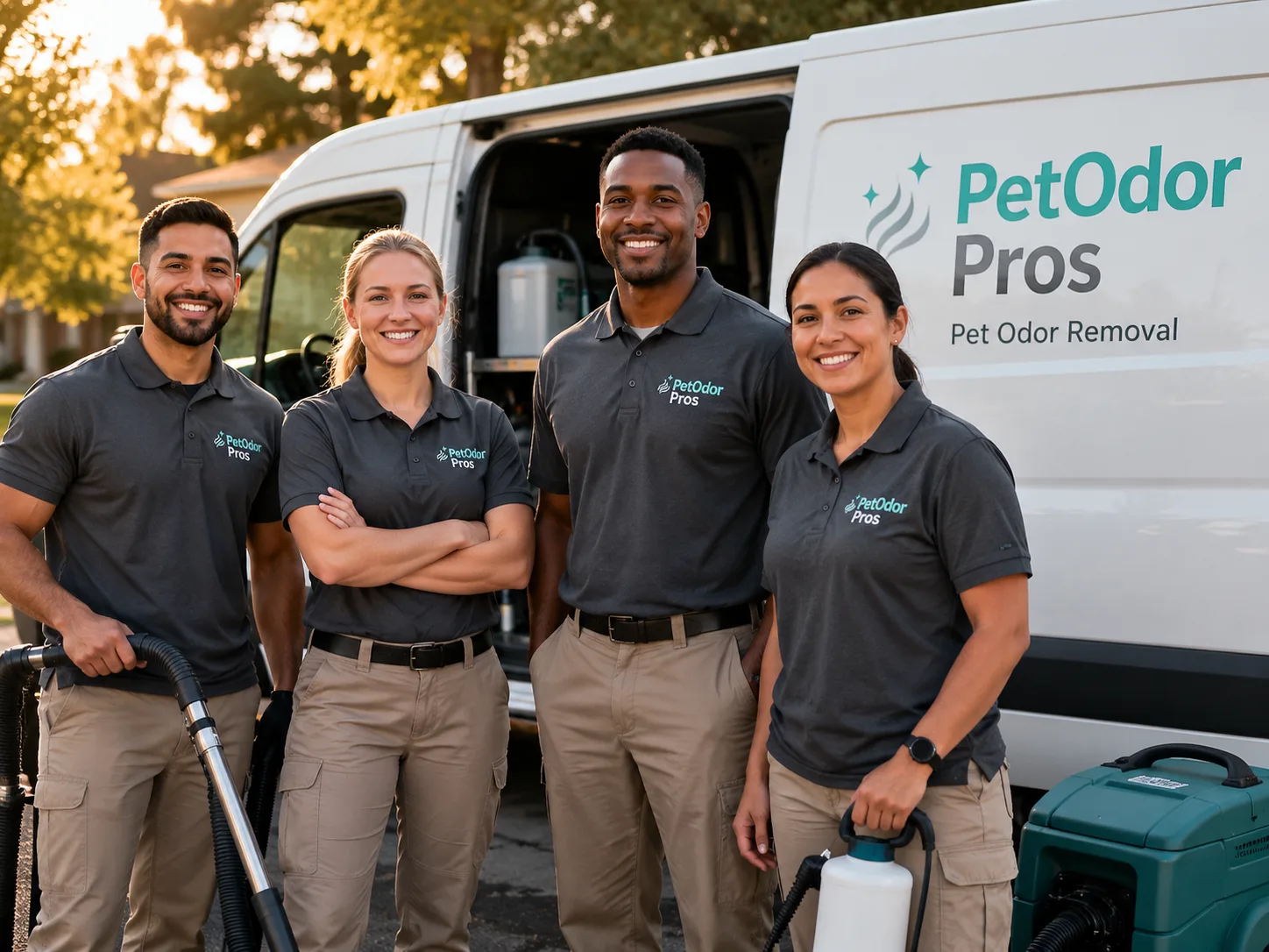 Pet Odor Removal team serving Meridian, CA